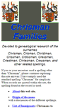 Mobile Screenshot of chrisman.org
